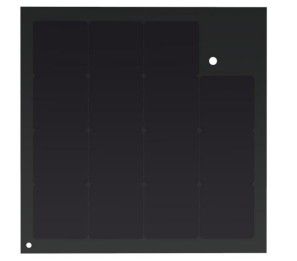 IBC CELLS 45W 75W Εναλλακτική δομική ηλιακή πλακέτα για τα παραδοσιακά κεραμίδια οροφής