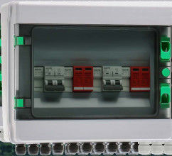 GYPV/2-1 DC Combiner Box 2 In 1 Out 20A/32A Μέγιστο ρεύμα διακόπτη εξόδου με διακόπτη συνεχούς κυκλώματος