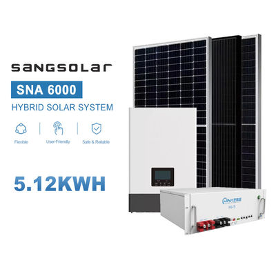 6KW 12KW 18KW Αποθήκευση 10KW Συμπλήρωμα off grid ηλιακό σύστημα μπαταρίας για το σπίτι