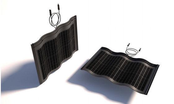 Εξωτερικές διαστάσεις 723*500*41mm 40W BIPV ηλιακό πάνελ με μπροστινό γυαλί 5mm γυαλί πίσω φύλλο