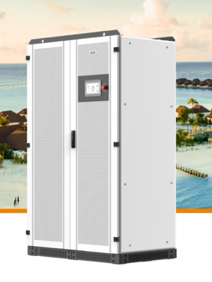 Έξυπνος μετατροπέας μικροδικτύου 150kW με χωρητικότητα 165kVA και Quad MPPT