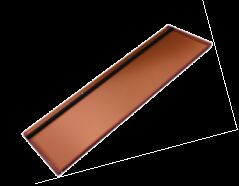 Ερυθρό/Πράσινο Μονοκρυσταλλικό PERC Κεραμίδι Στέγης Solar - 48W Μονό Πάνελ, 142W/m², Έγχρωμο Αρχιτεκτονικό PV, Βαθμός Πυραντίστασης Α